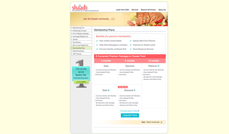 Types d'abonnement et prix