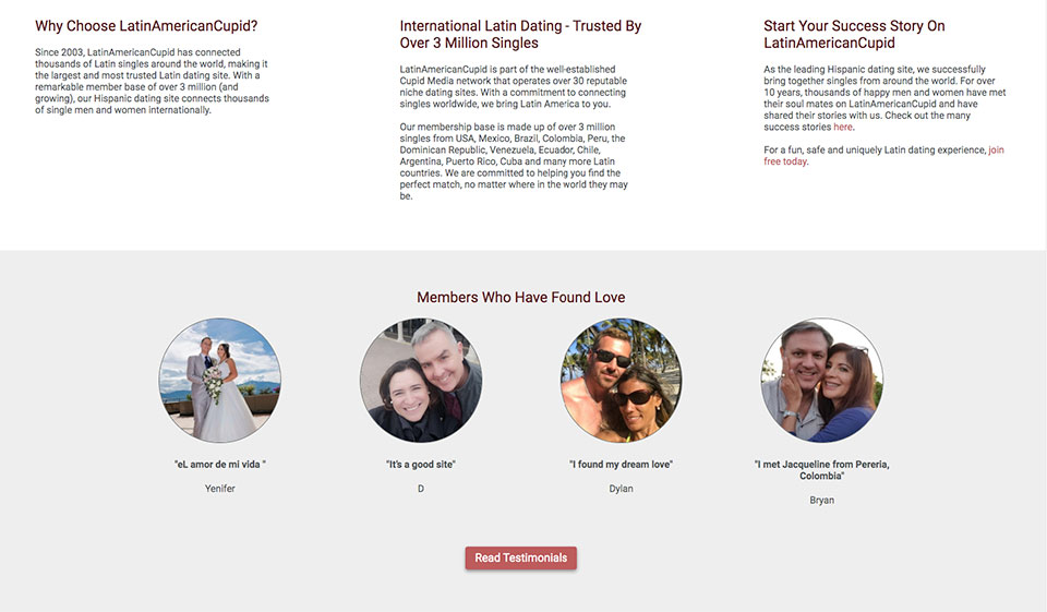 Caratteristiche del sito di incontri LatinAmericanCupid
