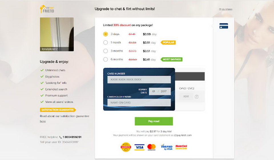 Ist Onenightfriend ein legitimer oder betrügerischer Service?