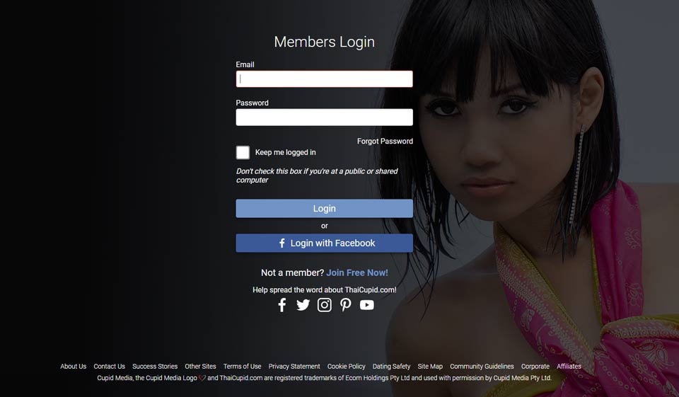 Caratteristiche del sito di incontri ThaiCupid