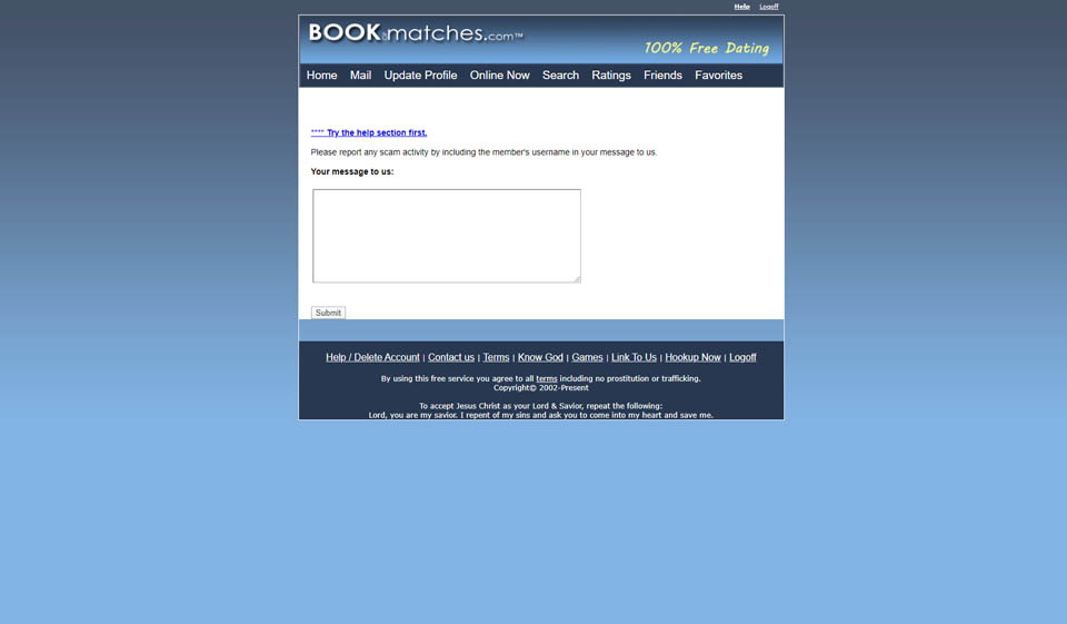 Sicherheit von BookofMatches